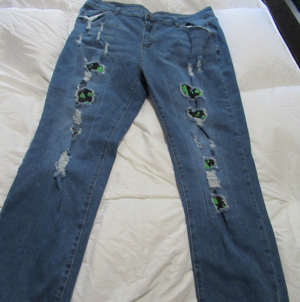 Ladies Jeans 38" waist - Picture 1 of 8